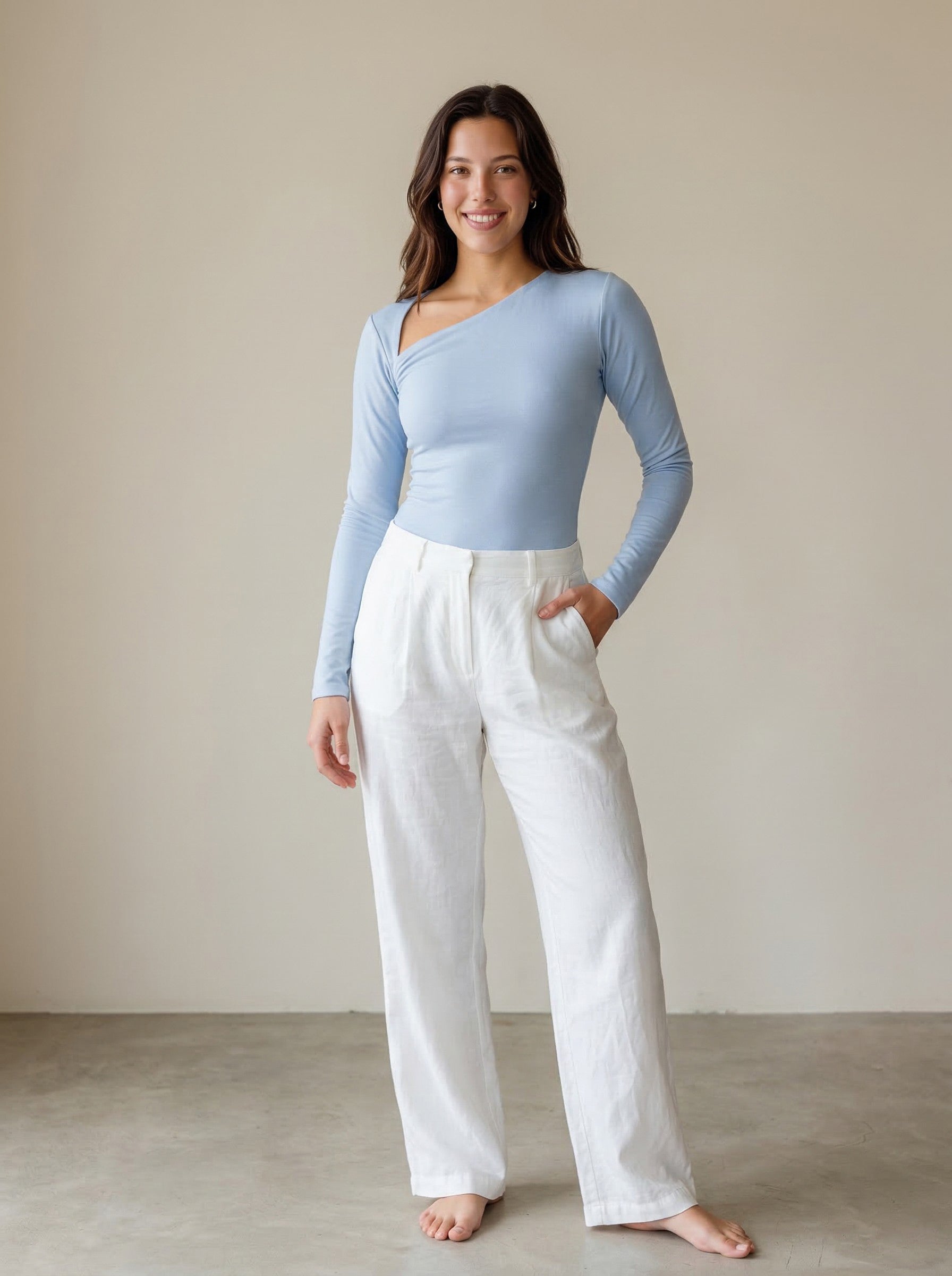 Calm - Blue Reversible Bodysuit 5