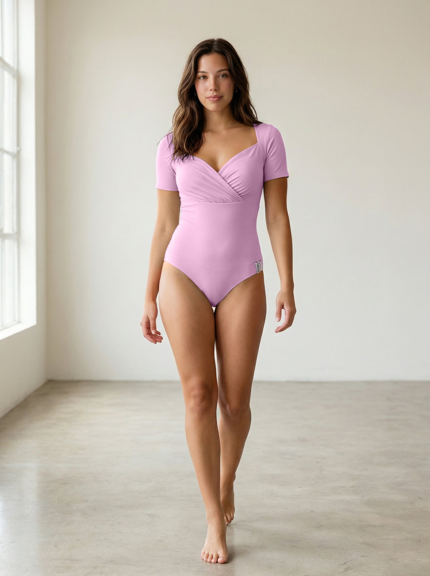 Calm - Pink Reversible Bodysuit 3